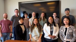 Volunteers at last Saturday's Legacy Planning Clinic with Wilson Sonsini Community Impact